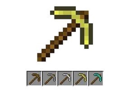 我的世界金镐能挖什么[图1]